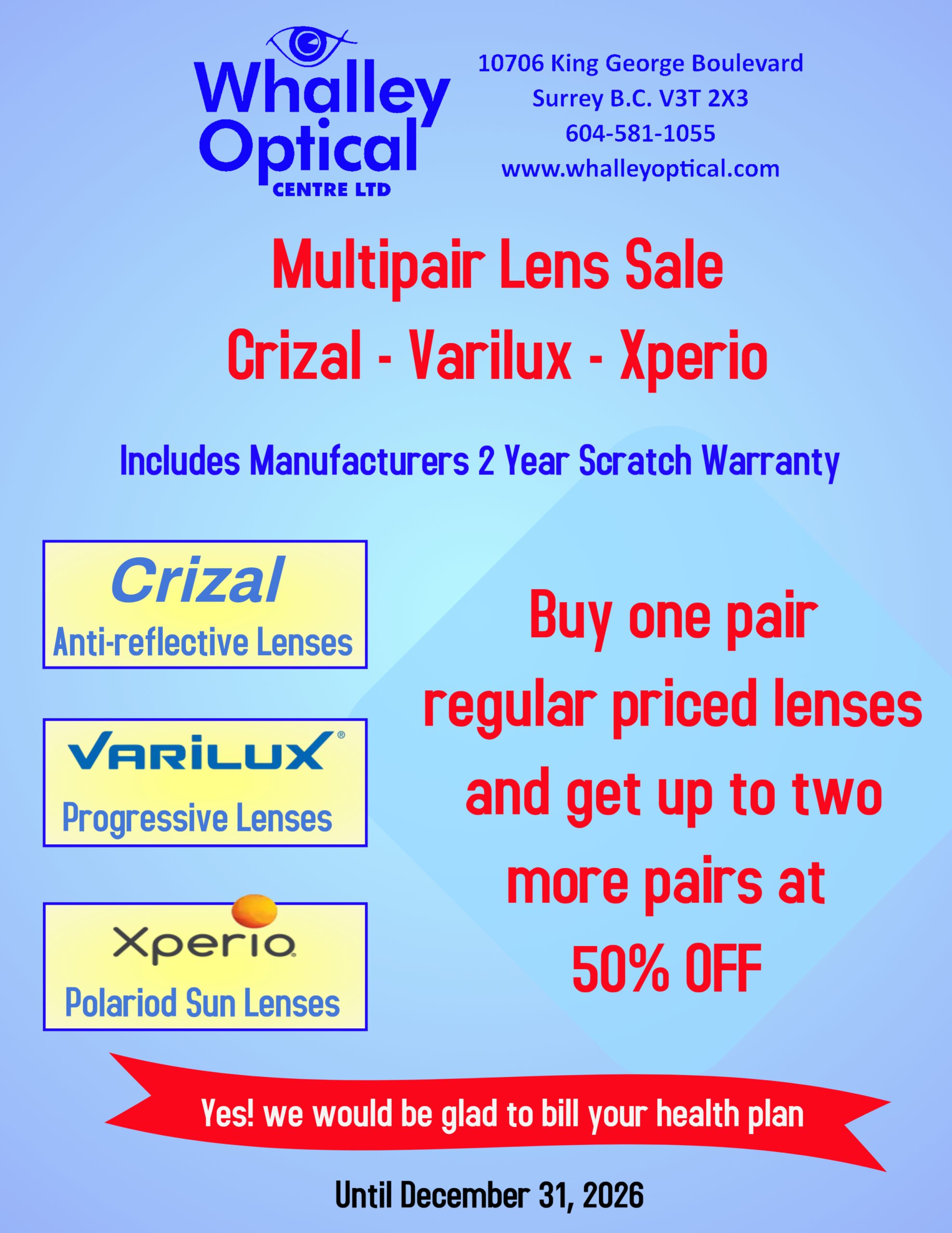 alt="Essilor multipair Lens sale"